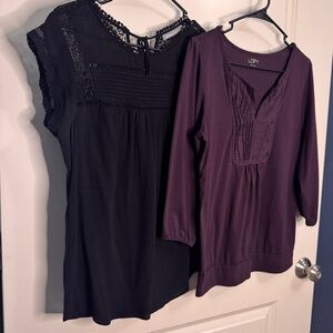 BUNDLE Loft + Daniel Rainn Blouses